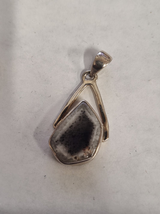 Star Amethyst in Sterling Silver Pendant