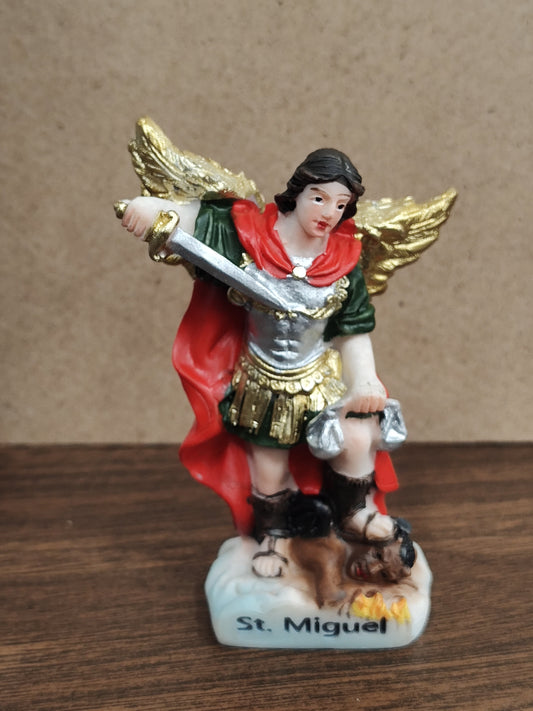 St. Miguel (Saint Michael) 3in Statue