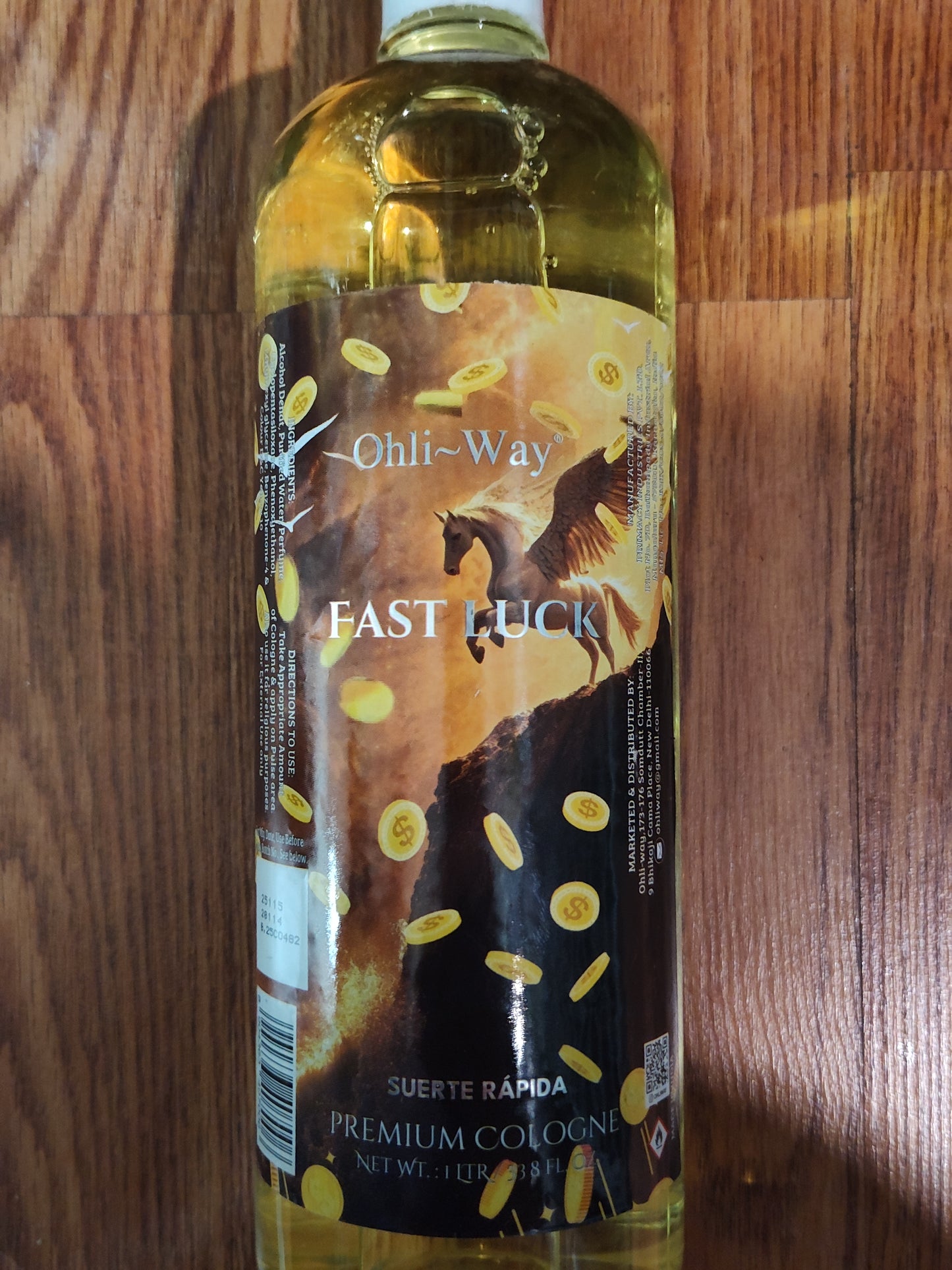 Ohli -Way 33.8 fl OZ Premium Cologne