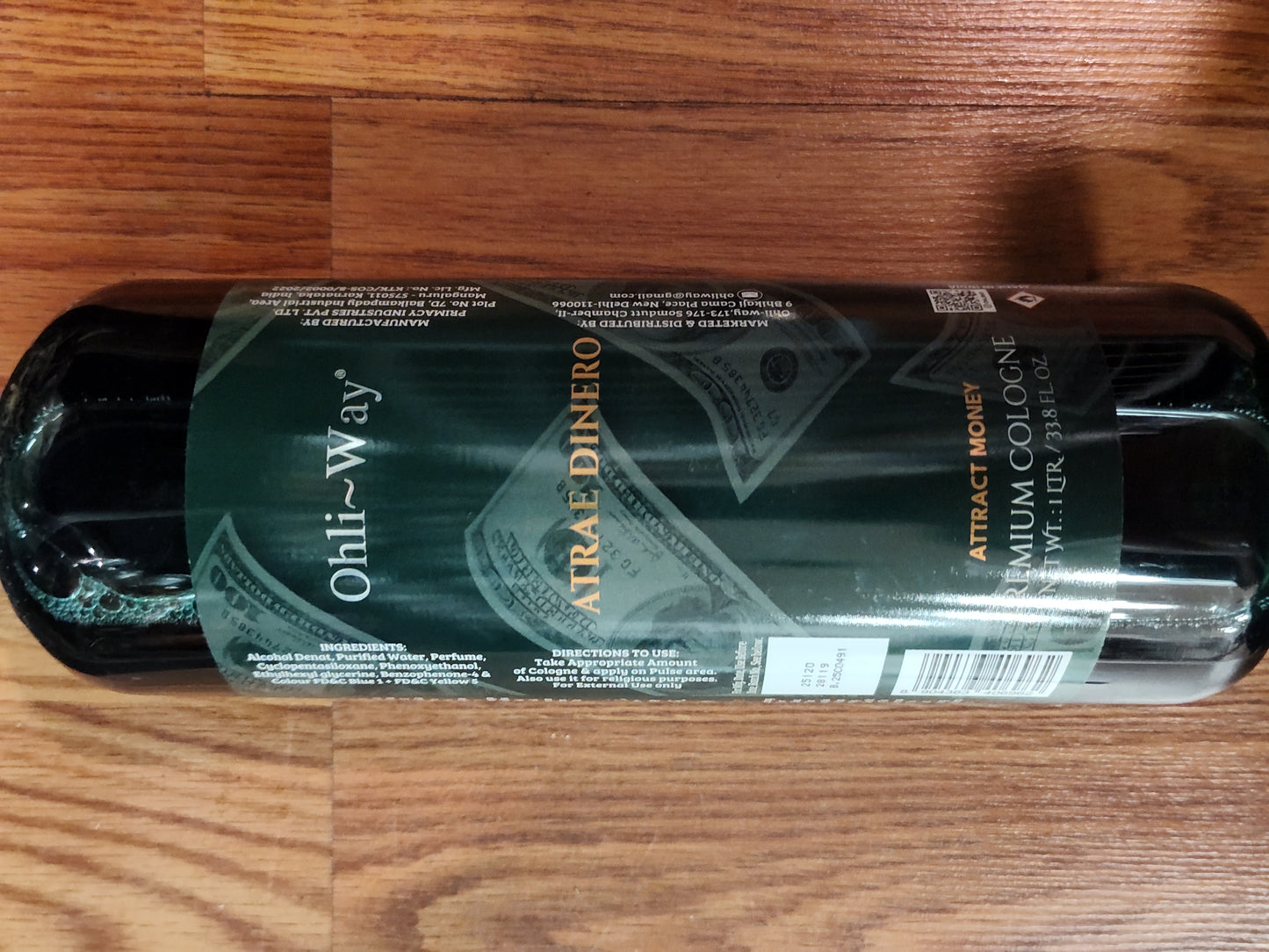 Ohli -Way 33.8 fl OZ Premium Cologne