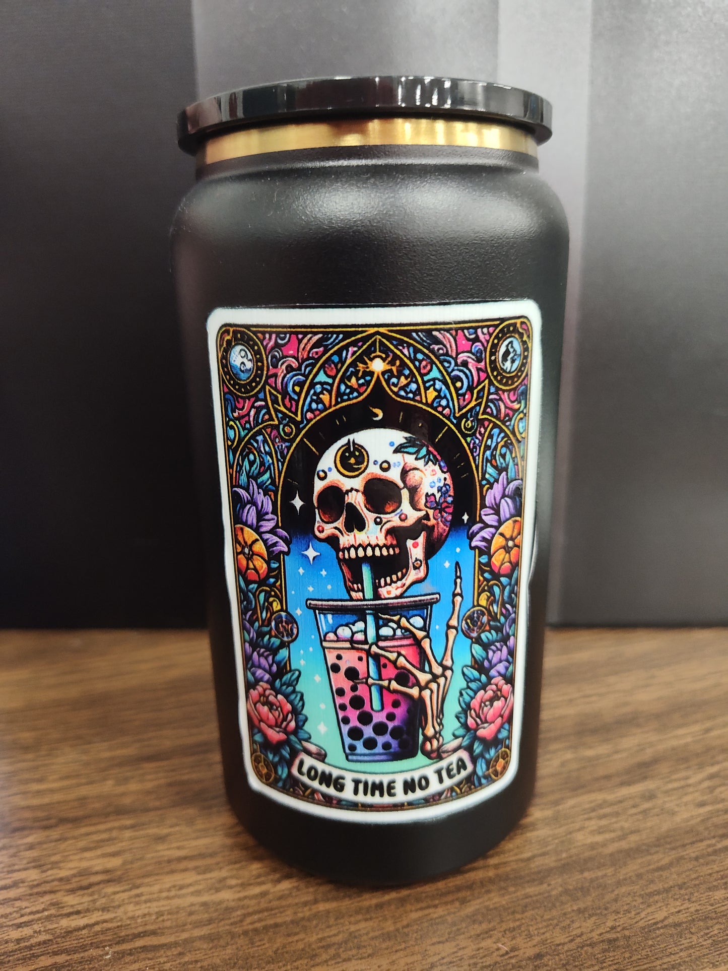 Glass and Metal Tumblers
