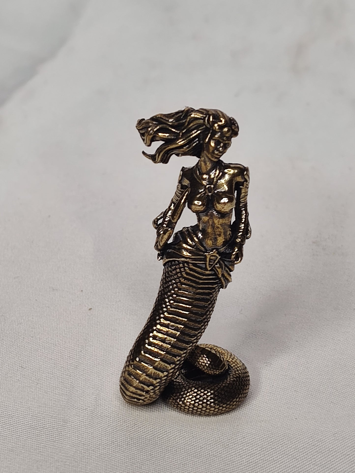 Small Brass Medusa