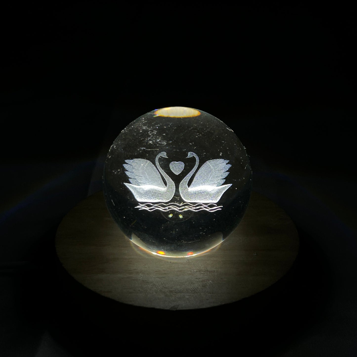 3D Laser Crystal Ball