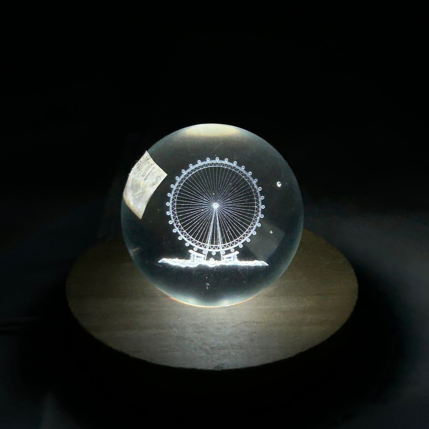 3D Laser Crystal Ball