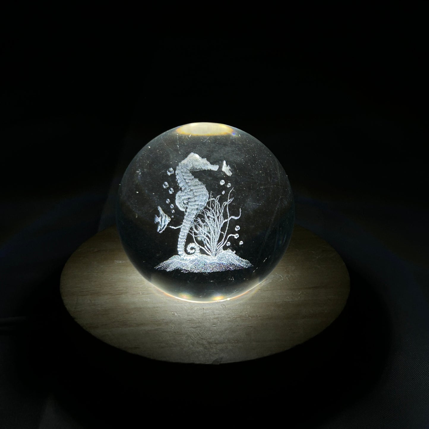3D Laser Crystal Ball