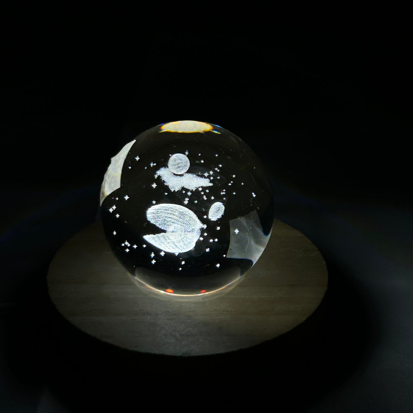 3D Laser Crystal Ball