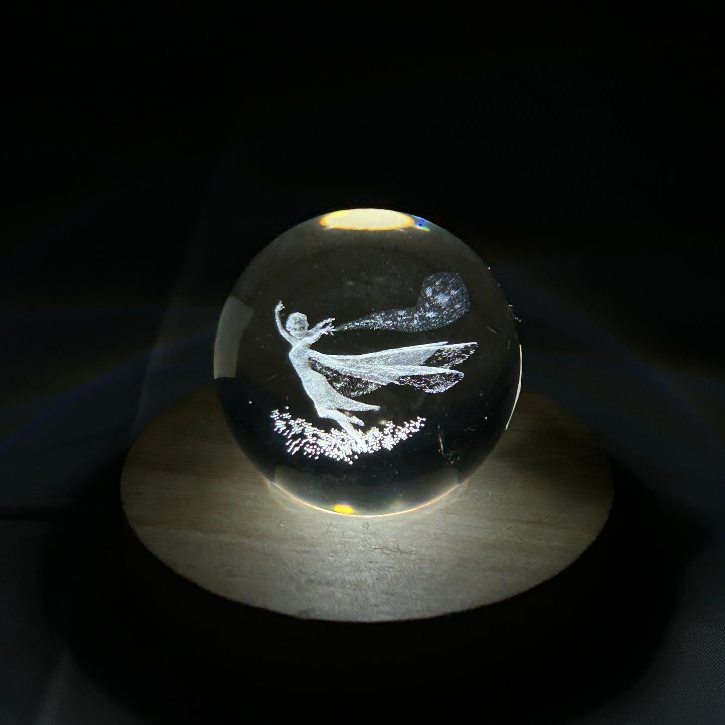 3D Laser Crystal Ball