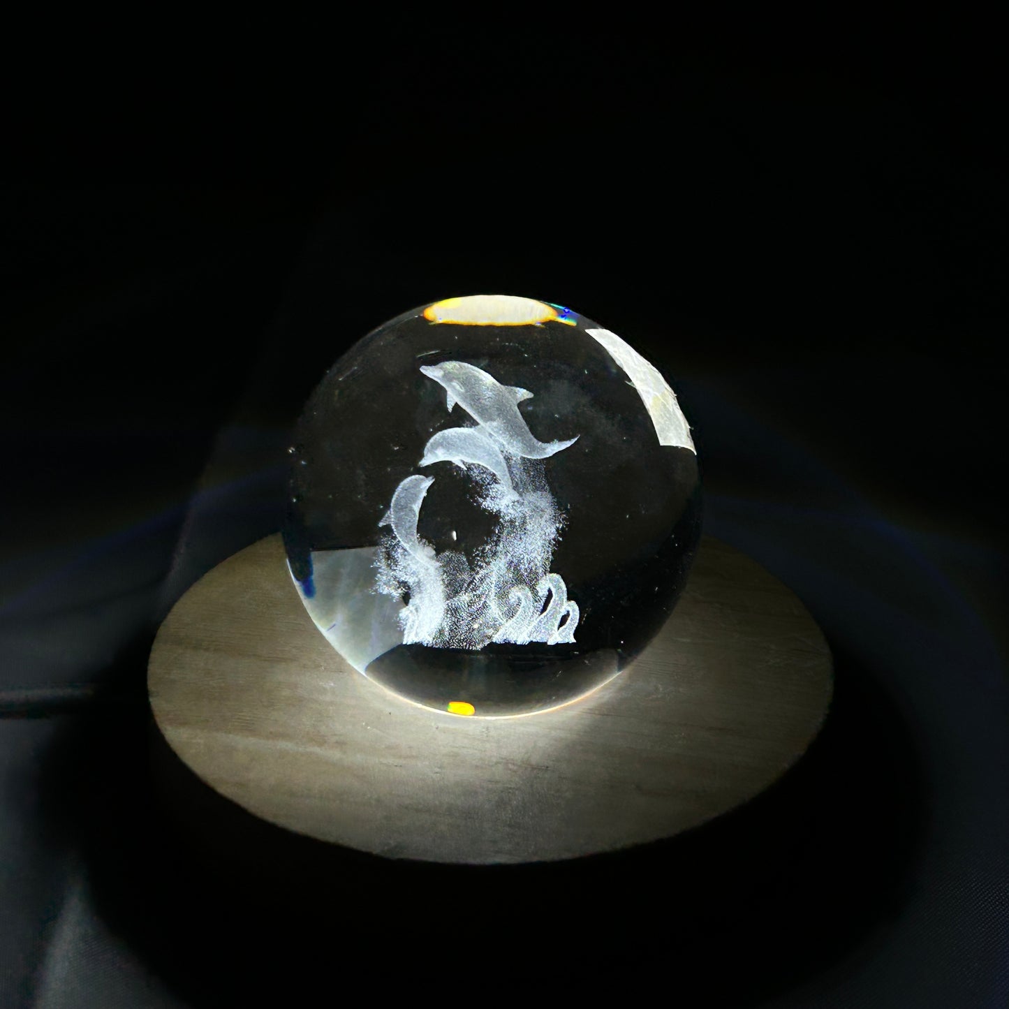 3D Laser Crystal Ball