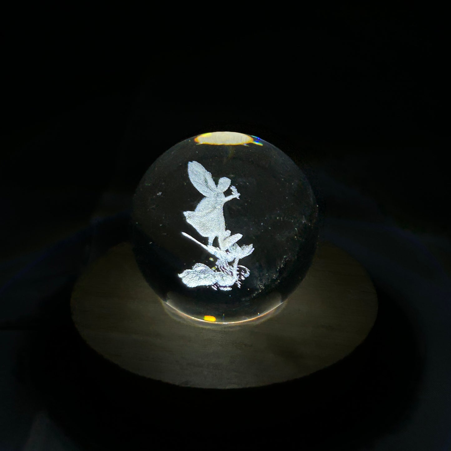 3D Laser Crystal Ball