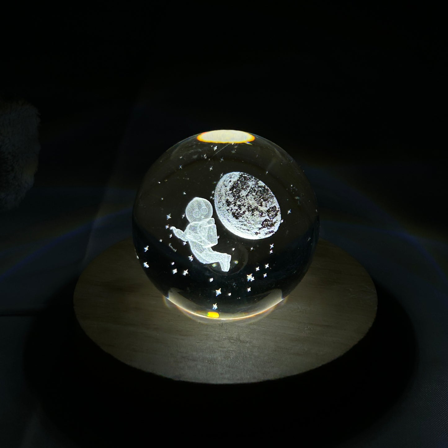 3D Laser Crystal Ball