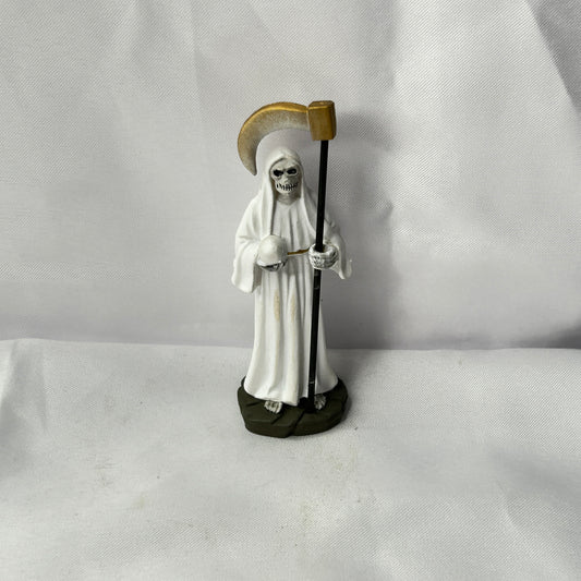 Santa Muerte - White - 4"