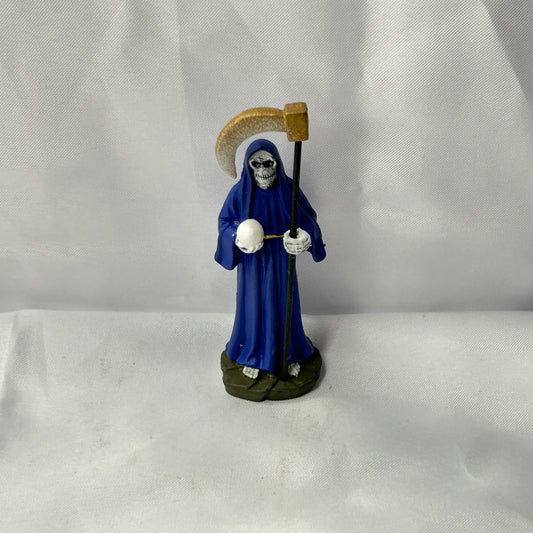 Santa Muerte - Blue - 4"