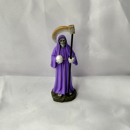 Santa Muerte - Purple - 4"