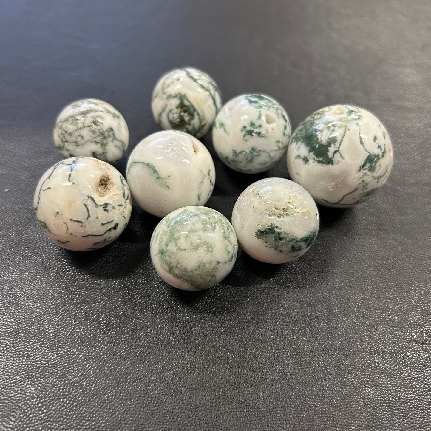 Tree Agate Spheres