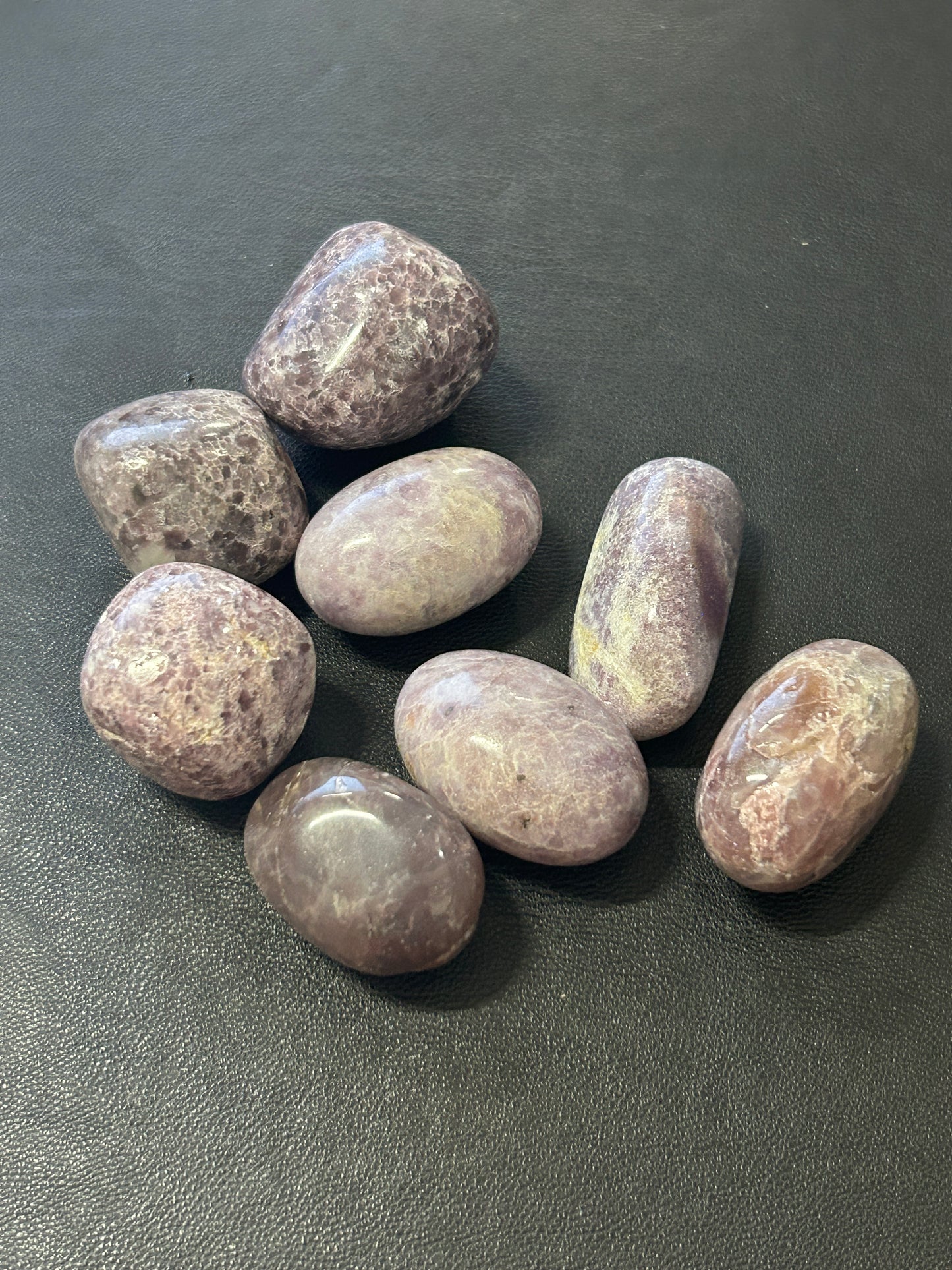 Lepidolite Tumbles
