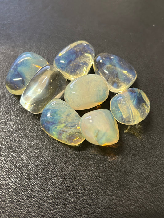 Yellow Obsidian Tumbles