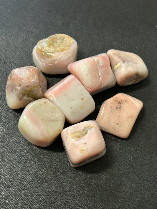 Pink Opal Tumbles