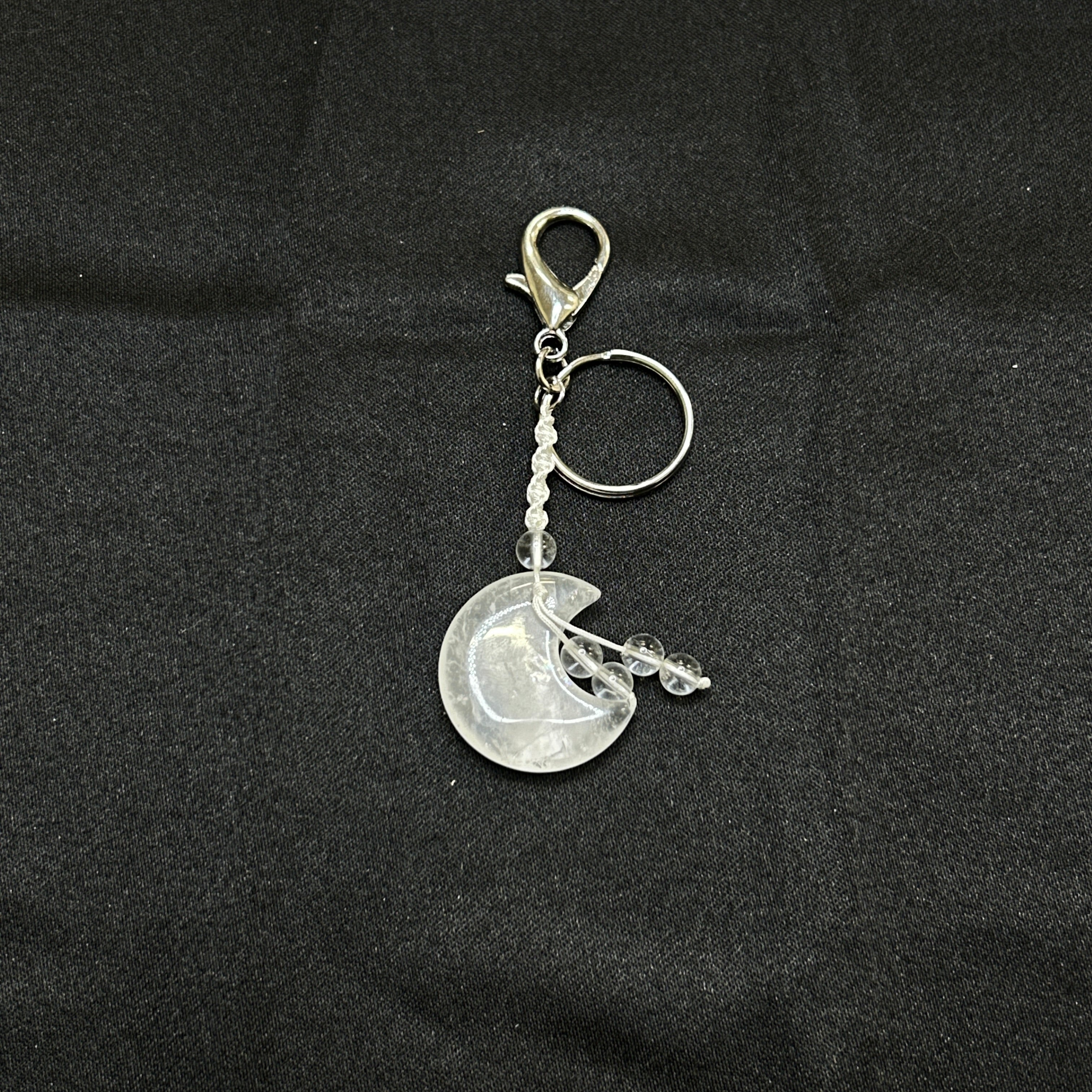 Crescent Moon Keychains – Midnight Moonlight and Magick
