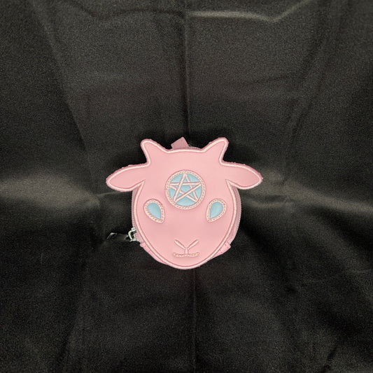 Pink Baphomet Coin Purse