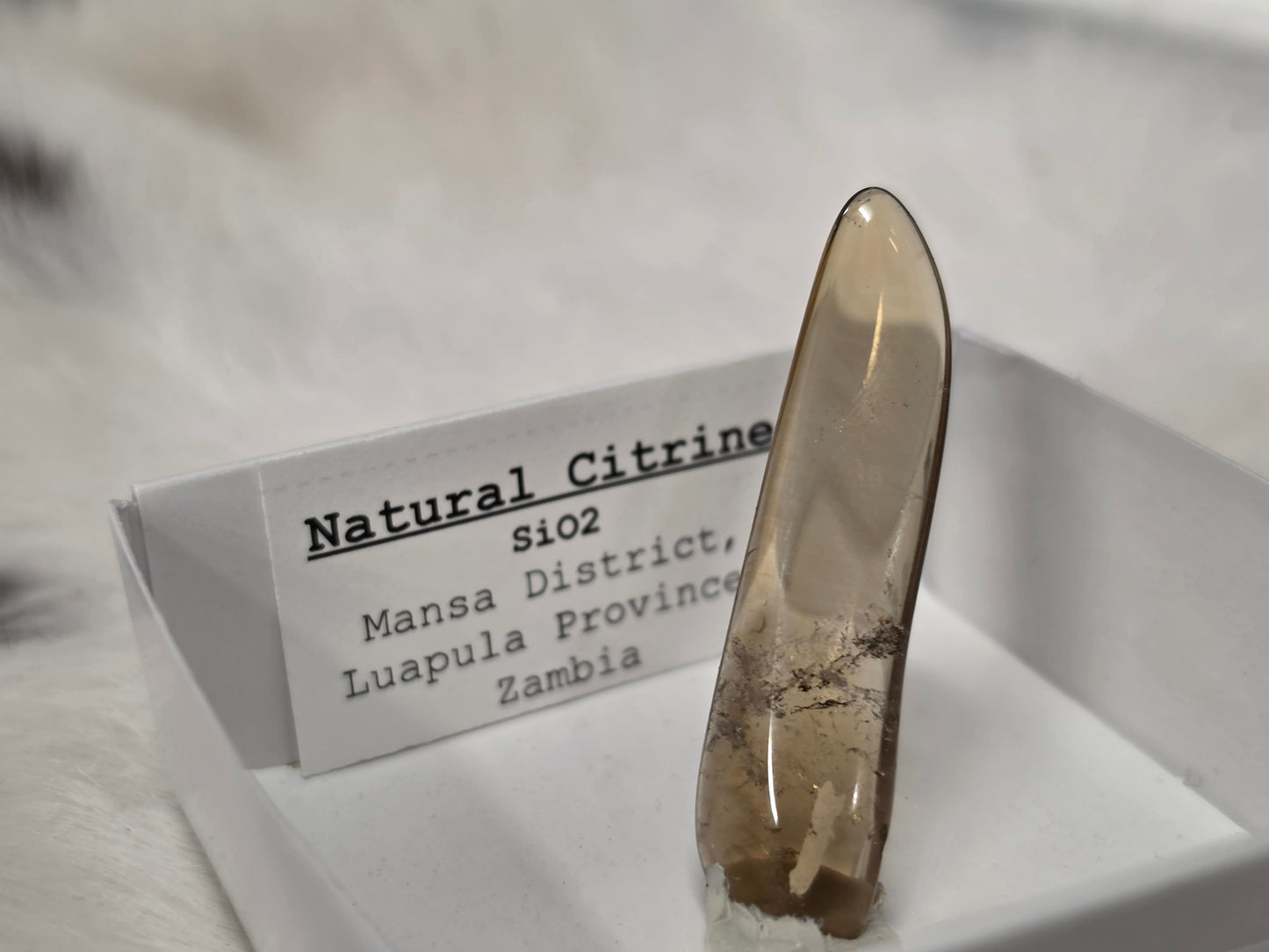 Natural Citrine Specimen