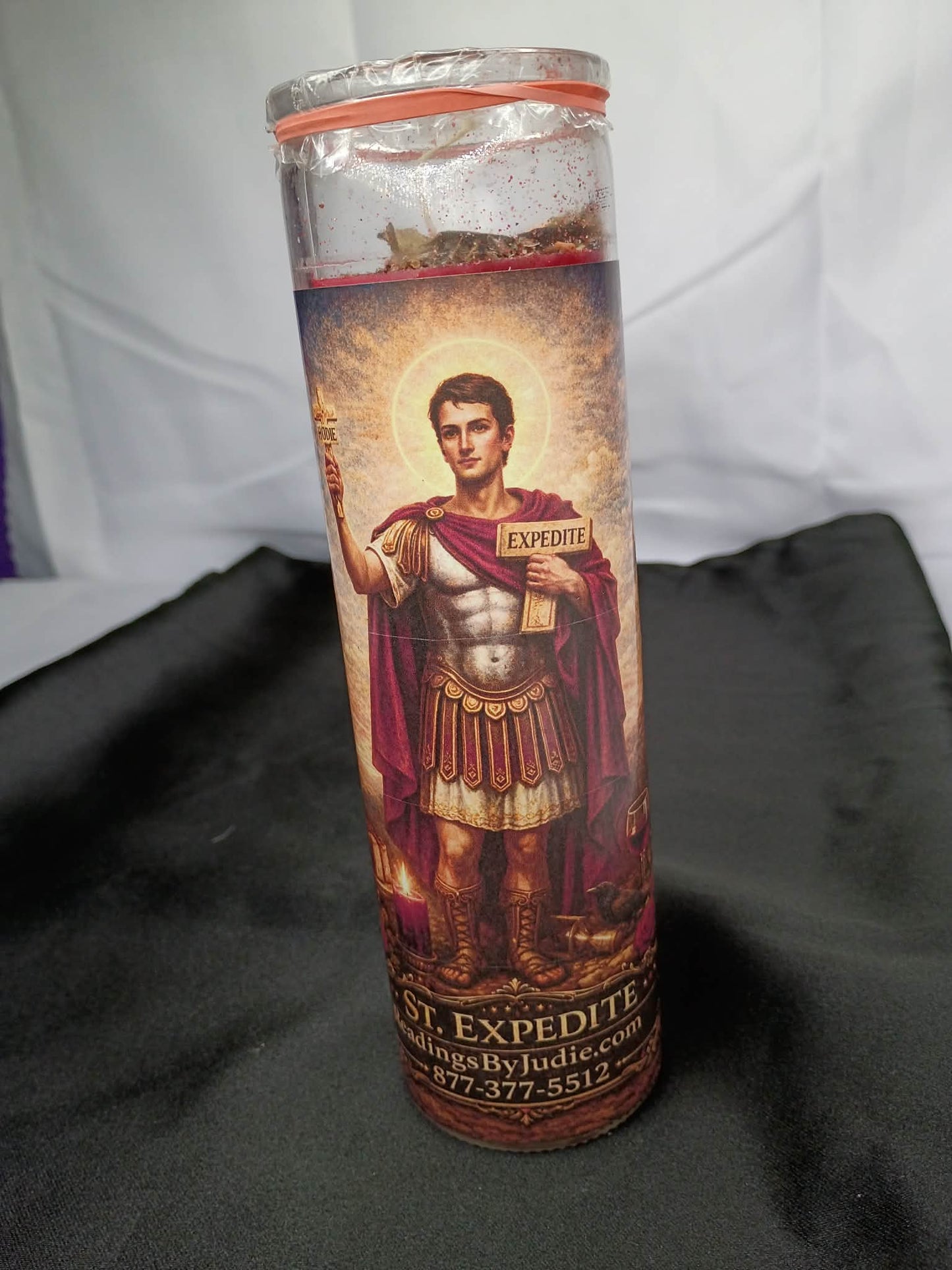 Saint Expedite Candle
