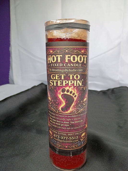 Mrs. Judie's Hot Foot Candle