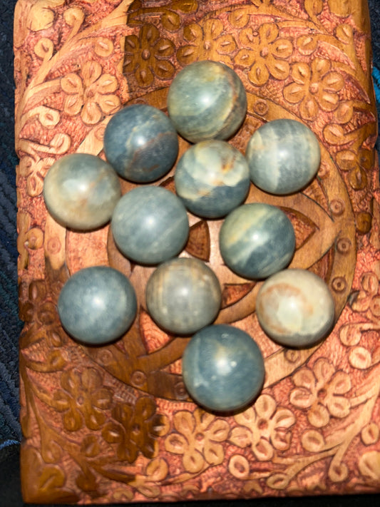 Blue Onyx Mini Sphere