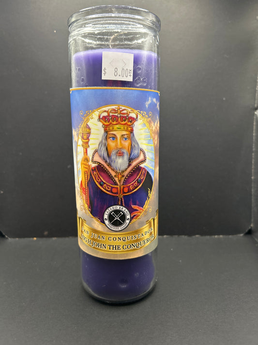 High John The Conqueror Candle (San Juan Conquista dor)