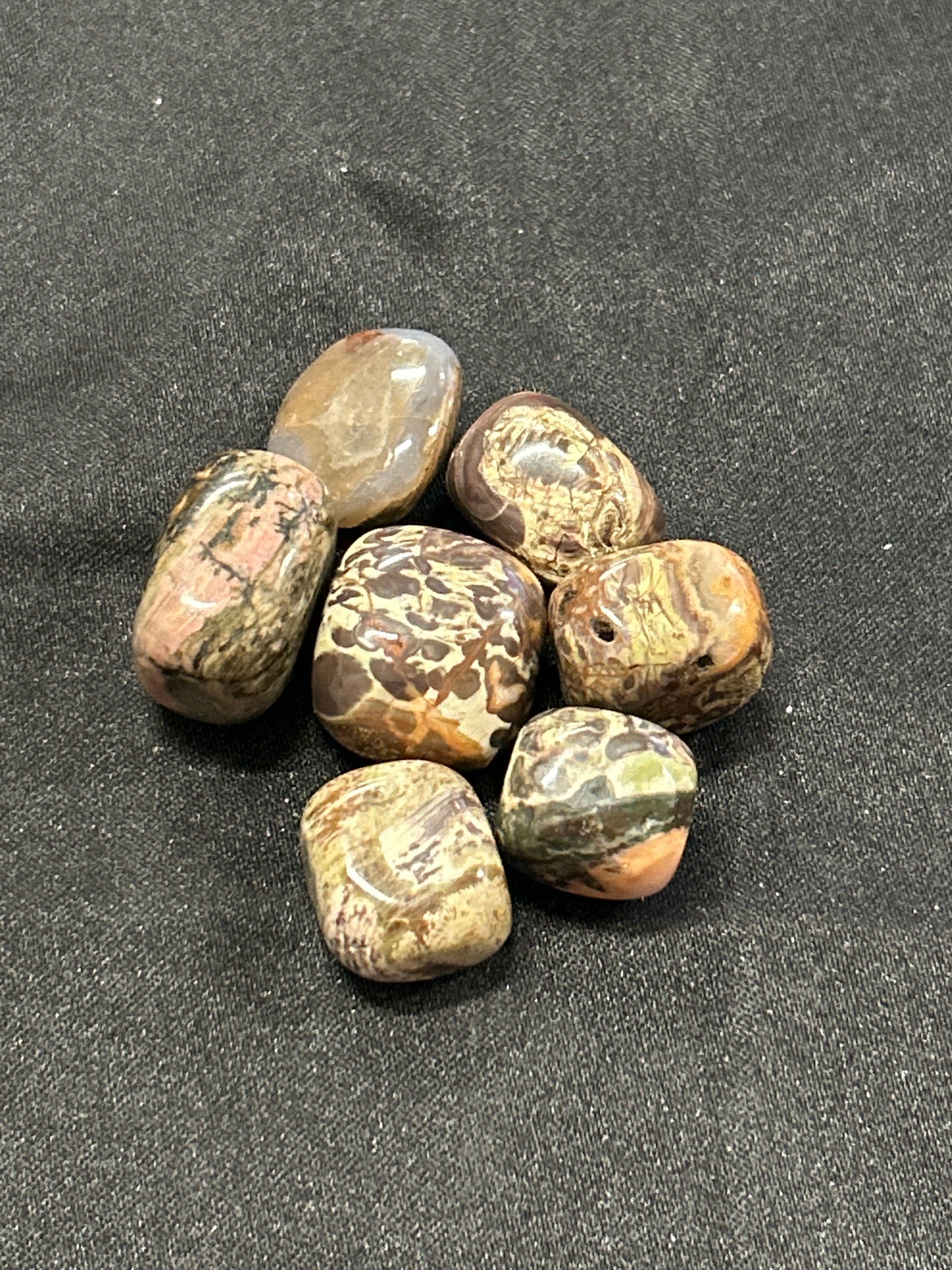Rhodonite Tumbles
