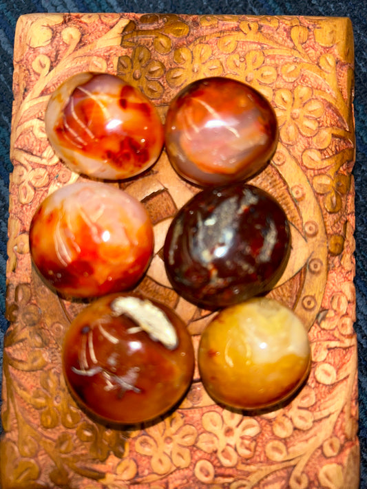 Carnelian Palm stone