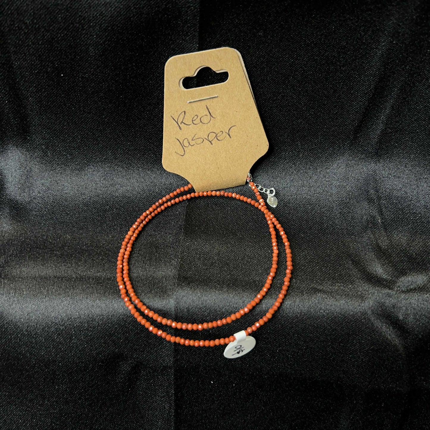 Red Jasper Crystaline Necklace