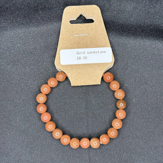 Gold Sandstone Bracelet
