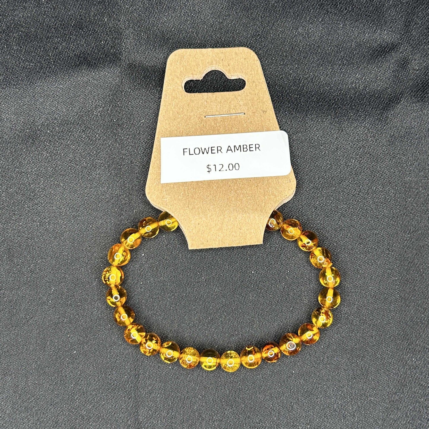 Flower Amber Bracelet