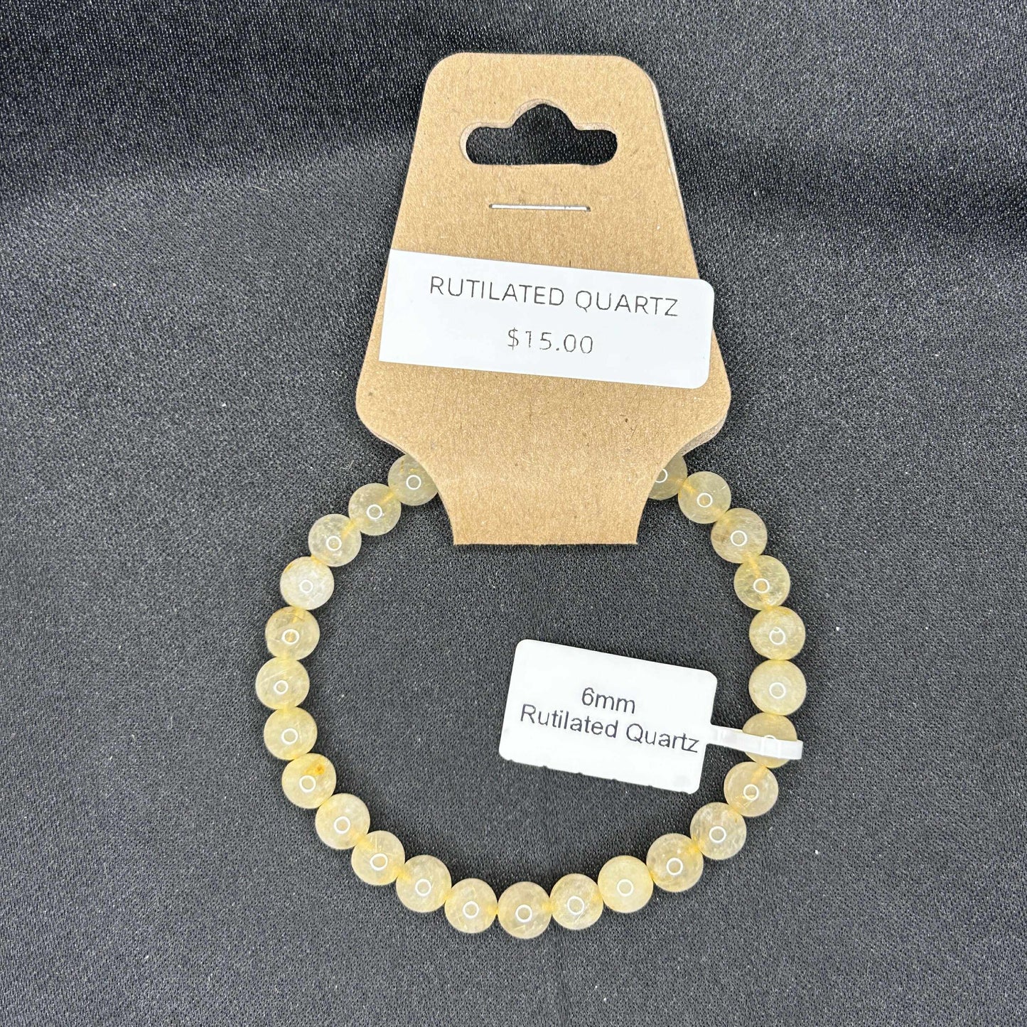 Rutilated Quartz Bracelet