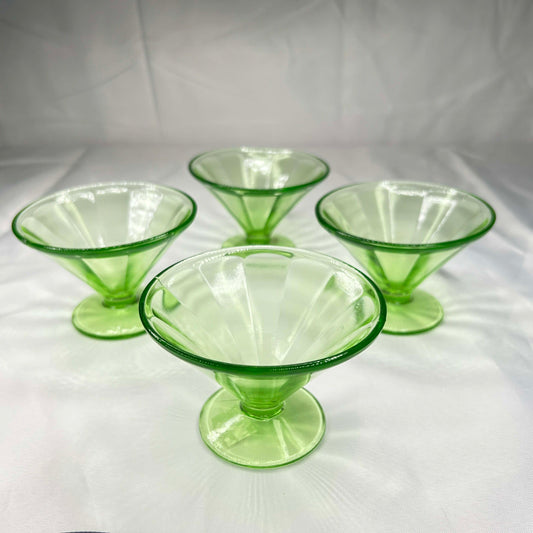 Uranium Vintage Ice Cream Cups