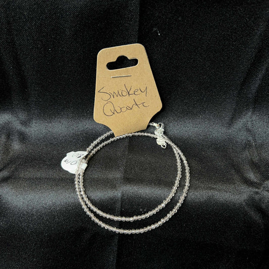 Smokey Quartz Crystaline Necklace