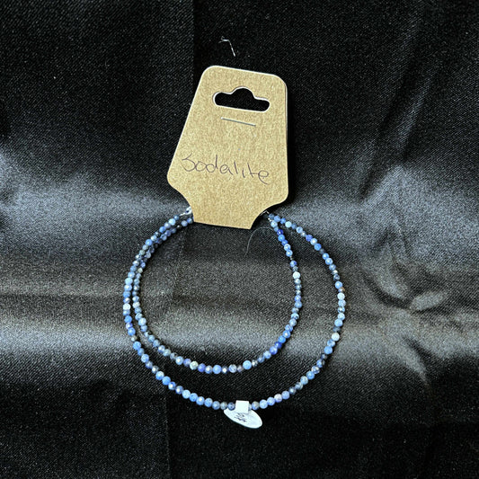 Sodalite Crystaline Necklace