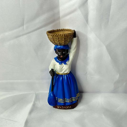 Madama in Blue 7in Statue