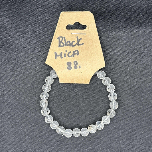 Black Mica Bracelet