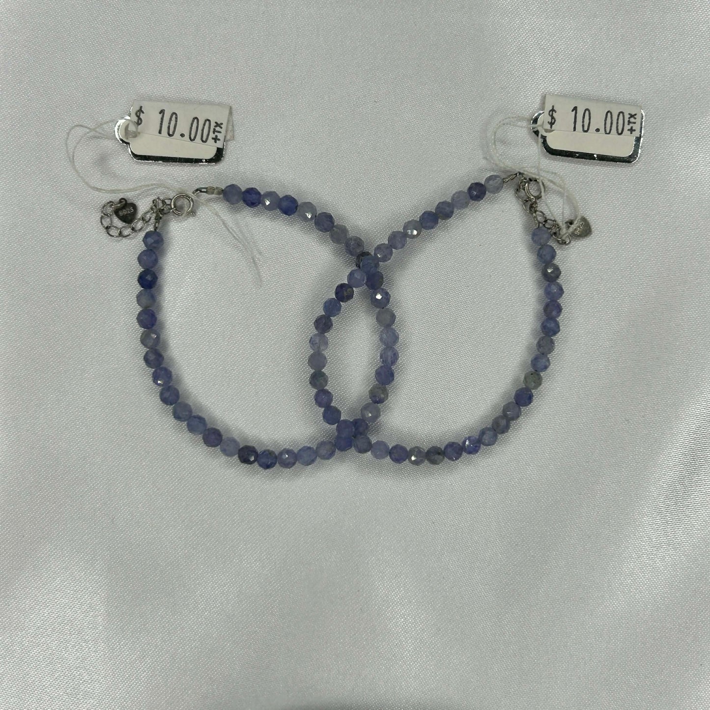 Blue Tanzanite Crystal Chip Bracelet