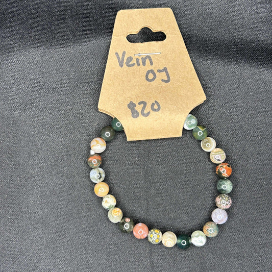 Vein Ocean Jasper Bracelet