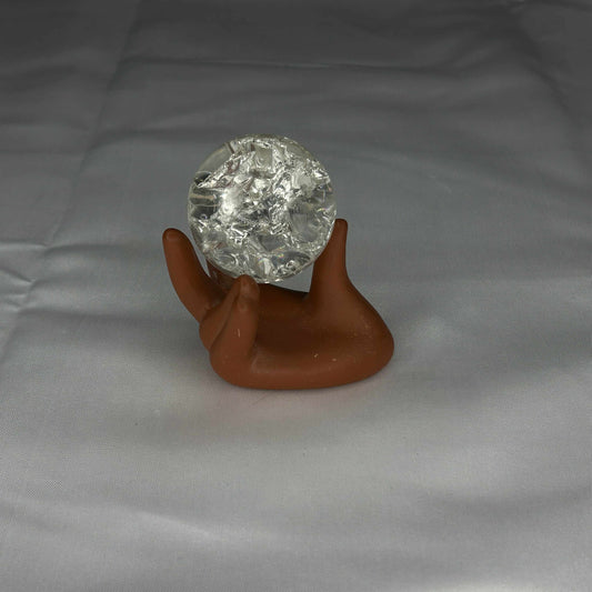 Free Spirit Hand Sphere Holder