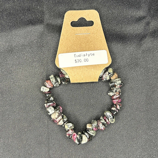 Eudialyte Chip Bracelet