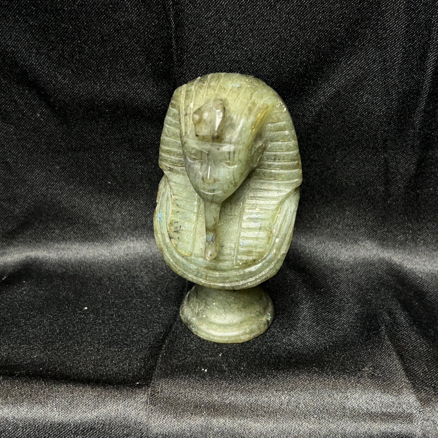 Tutankhamun Labradorite Bust