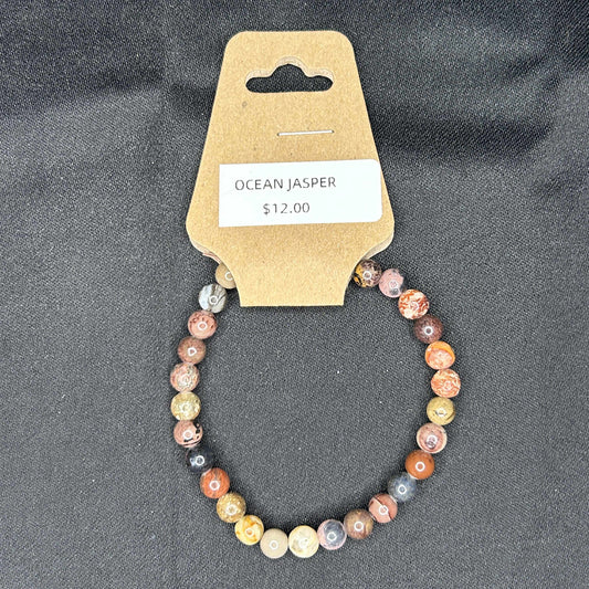 Ocean Jasper 6mm Bracelet