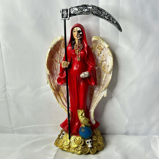 Pregnant Sante Muerte 20in Statue