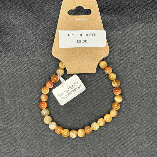 Pink Tiger Eye Bracelet