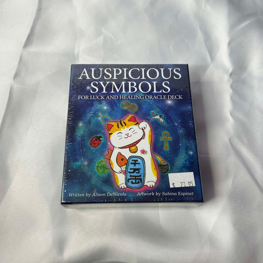 Auspicious Symbols For Luck and Healing Oracle Deck- Alison DeNicola