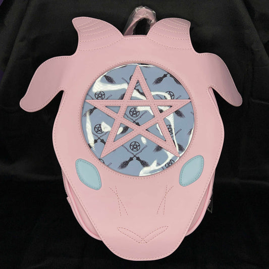 Pink Baphomet Backpack