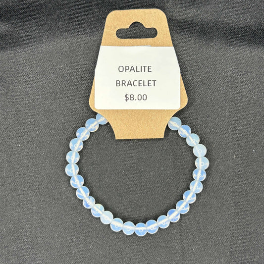 White Opalite Bracelets